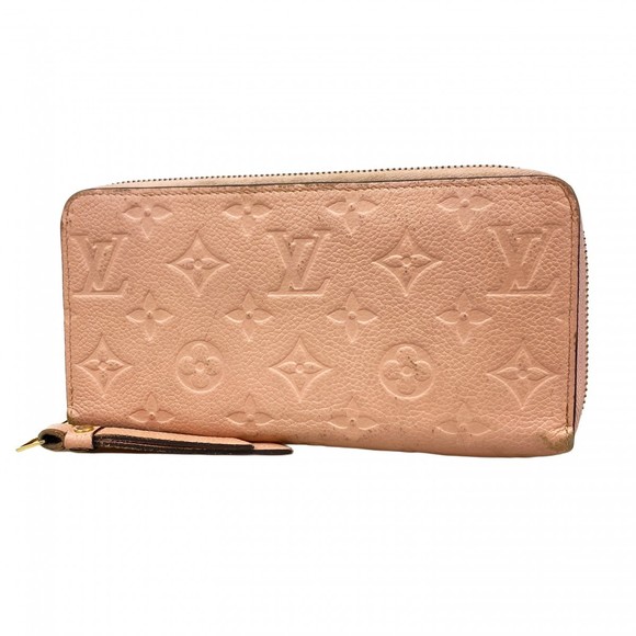 Louis Vuitton Rose Pink Wallet Poodle Zippy Empreinte - Picture 1 of 9